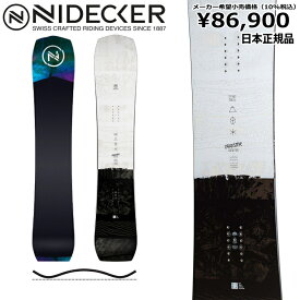 21-22 NIDECKER THRUSTER ナイデッカー ニデッカースラスター ニューモデル 日本正規品 オールマウンテン フリーライド スノーボード 板 板単体 2021-2022