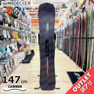 �X�m�[�{�[�h �� �^���� �����Y 25-26 NIDECKER THRUSTER 147cm �i�C�f�b�J�[ �X���X�^�[ �I�[�����E���h �J�[�r���O �L�����o�[ �A�E�g���b�g