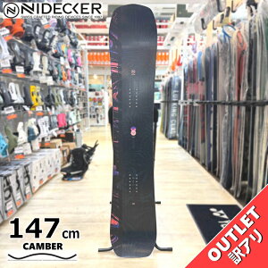 �X�m�[�{�[�h �� �^���� ���f�B�[�X 25-26 NIDECKER VENUS PLUS 147cm �i�C�f�b�J�[ �r�[�i�X�v���X �I�[�����E���h �J�[�r���O �L�����o�[ �A�E�g���b�g