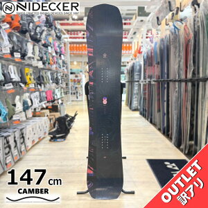�X�m�[�{�[�h �� �^���� ���f�B�[�X 25-26 NIDECKER VENUS PLUS 147cm �i�C�f�b�J�[ �r�[�i�X�v���X �I�[�����E���h �J�[�r���O �L�����o�[ �A�E�g���b�g