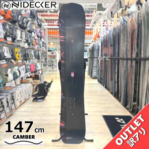 �X�m�[�{�[�h �� �^���� ���f�B�[�X 25-26 NIDECKER VENUS PLUS 147cm �i�C�f�b�J�[ ���B�[�i�X�v�� �p�E�_�[�{�[�h �L�����o�[ �A�E�g���b�g