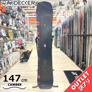 �X�m�[�{�[�h �� �^���� ���f�B�[�X 25-26 NIDECKER VENUS PLUS 147cm �i�C�f�b�J�[ ���B�[�i�X�v�� �p�E�_�[�{�[�h �L�����o�[ �A�E�g���b�g
