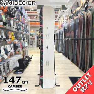 �X�m�[�{�[�h �� �^���� ���f�B�[�X 25-26 NIDECKER VENUS 147cm �i�C�f�b�J�[ ���B�[�i�X �I�[�����E���h �J�[�r���O �L�����o�[ �A�E�g���b�g