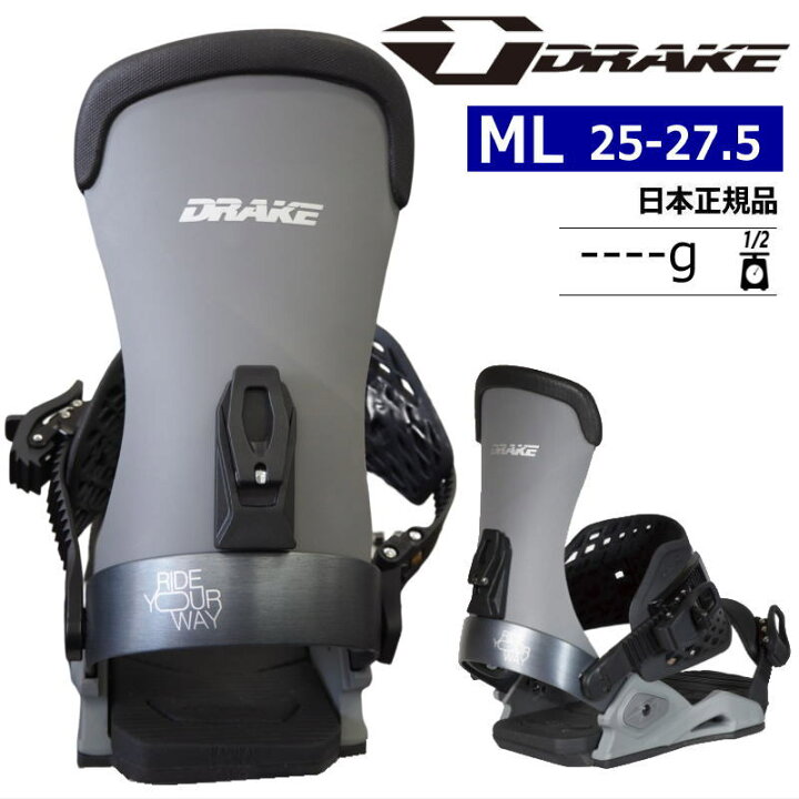 楽天市場】23-24 DRAKE RELOAD LTD ｶﾗｰ:CHARCOAL/BLACK M/Lサイズ 