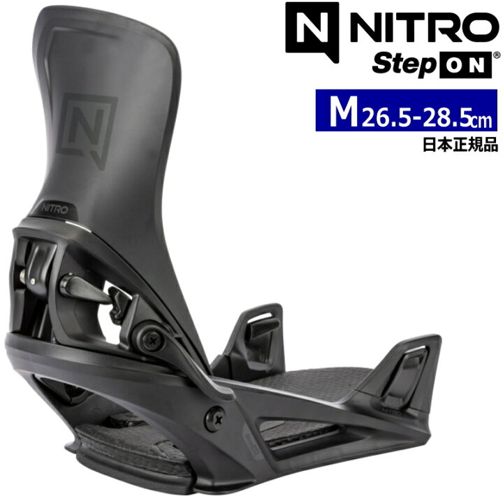 楽天市場】25-26 NITRO STEP ON Mens ｶﾗｰ:Ultra Black Mｻｲｽﾞ ナイトロ 
