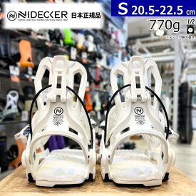 24-25 NIDECKER FLOW FENIX カラー:WHITE Sサイズ ナイデッカー フロウ フェニックス レディース スノーボード 型落ち ビンディング バインディング日本正規品 [MID][対応ブーツサイズ]20.5cm21cm21.5cm22cm22.5cm