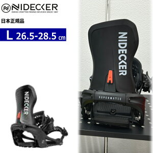 �y�����\�񏤕i�z 26-27 NIDECKER LT SUPERMATIC �J���[:BLACK L�T�C�Y �i�C�f�b�J�[ �X�[�p�[�}�`�b�N �����Y �X�m�[�{�[�h �r���f�B���O �o�C���f�B���O�V�� [HARD][�Ή��u�[�c�T�C�Y]26.5cm27cm27.5cm28cm28.
