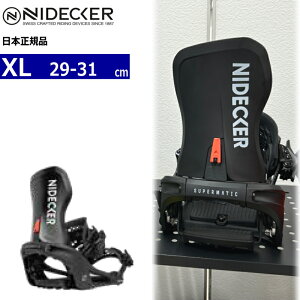 �y�����\�񏤕i�z 26-27 NIDECKER LT SUPERMATIC �J���[:BLACK XL�T�C�Y �i�C�f�b�J�[ �X�[�p�[�}�`�b�N �����Y �X�m�[�{�[�h �r���f�B���O �o�C���f�B���O�V�� [HARD][�Ή��u�[�c�T�C�Y]29cm29.5cm30cm30.5cm31