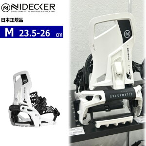 �y�����\�񏤕i�z 26-27 NIDECKER OG SUPERMATIC �J���[:WHITE M�T�C�Y �i�C�f�b�J�[ �X�[�p�[�}�`�b�N �����Y �X�m�[�{�[�h �r���f�B���O �o�C���f�B���O�V�� [MID][�Ή��u�[�c�T�C�Y]23.5cm24cm24.5cm25cm25.5