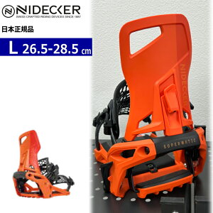 �y�����\�񏤕i�z 26-27 NIDECKER OG SUPERMATIC �J���[:PAPRIKA L�T�C�Y �i�C�f�b�J�[ �X�[�p�[�}�`�b�N �����Y �X�m�[�{�[�h �r���f�B���O �o�C���f�B���O�V�� [MID][�Ή��u�[�c�T�C�Y]26.5cm27cm27.5cm28cm28