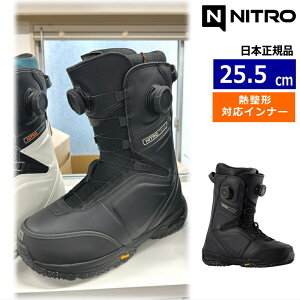 �y�����\�񏤕i�z 26-27 NITRO TEAM BOA �J���[:Black 25.5cm �i�C�g�� �`�[�� �����Y �X�m�[�{�[�h�u�[�c �_�u���{�A �_�C������ �M���^�Ή� �j���[���f��