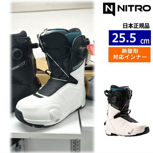 �y�����\�񏤕i�z 26-27 NITRO TEAM TLS Step ON �J���[:White-Black 25.5cm �i�C�g�� �`�[�� �X�e�b�v�I�� �����Y �X�m�[�{�[�h�u�[�c �X�s�[�h���[�X �M���^�Ή� �j���[���f��