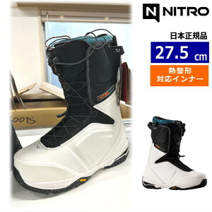 �y�����\�񏤕i�z 26-27 NITRO TEAM TLS �J���[:White 27.5cm �i�C�g�� �`�[�� �����Y �X�m�[�{�[�h�u�[�c �X�s�[�h���[�X �M���^�Ή� �j���[���f��