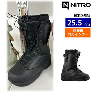 �y�����\�񏤕i�z 26-27 NITRO CROWN TLS �J���[:Black 25.5cm �i�C�g�� �N���E�� ���f�B�[�X �X�m�[�{�[�h�u�[�c �X�s�[�h���[�X �M���^�Ή� �j���[���f��