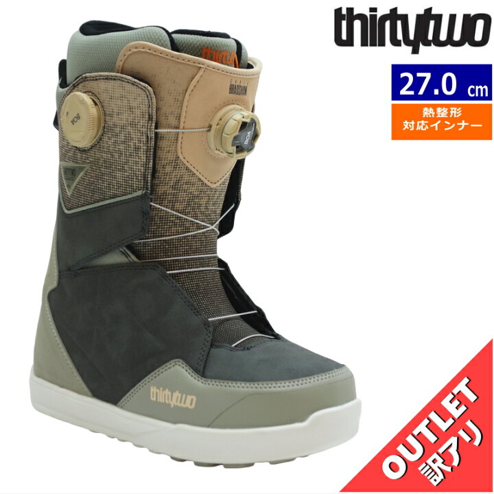 楽天市場】【訳アリアウトレット】23-24 THIRTYTWO LASHED DOUBLE BOA 