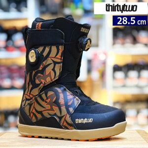 �����Y �X�m�[�{�[�h�u�[�c 25-26 THIRTYTWO LASHED DB CORDUROY �J���[:BLACK PRINT 28.5cm �T�[�e�B�[�c�[ �R�[�f�����C �^���� ���{���K�i