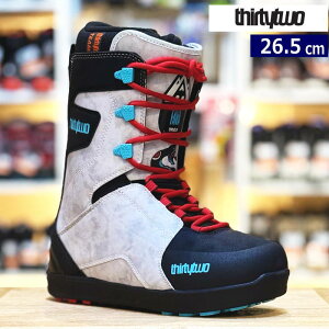 �����Y �X�m�[�{�[�h�u�[�c 25-26 THIRTYTWO LASHED FAVA �J���[:BLACK BLUE 26.5cm �T�[�e�B�[�c�[ �t�@�o �^���� ���{���K�i