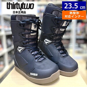 24-25 THIRTYTWO LASHED W'S X VOLCOM J[:BLACK 23.5cm T[eB[c[ bVh fB[X Xm[{[hu[c Xs[h[X M^Ή ^ {Ki