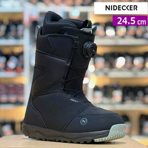 23-24 NIDECKER CASCADE W �J���[:BLACK 24.5cm �i�C�f�b�J�[ �J�X�P�[�h ���f�B�[�X �X�m�[�{�[�h�u�[�c �{�A �_�C��������������₷�� �^���� ���{���K�i