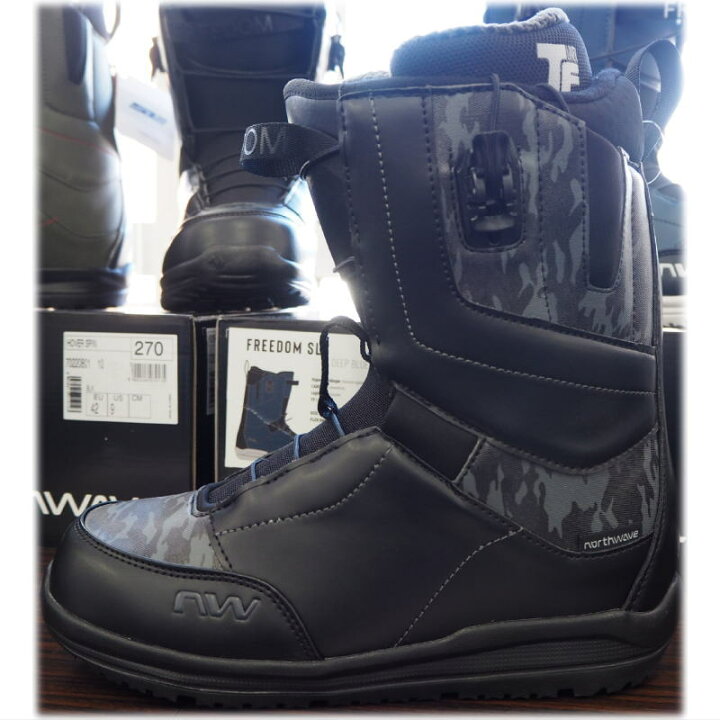 楽天市場】【即納】23-24 NORTHWAVE FREEDOM SLS ｶﾗｰ:BLACK CAMO 28.5 