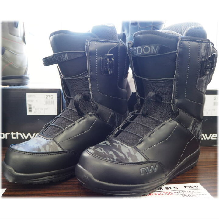 楽天市場】【即納】23-24 NORTHWAVE FREEDOM SLS ｶﾗｰ:BLACK CAMO 28.5 