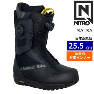 25-26 Bataleon SALSA �J���[:BLACK 25.5cm �o�^���I�� �T���T �����Y �X�m�[�{�[�h�u�[�c �_�u���{�A �_�C������ �M���^�Ή� ���{���K�i