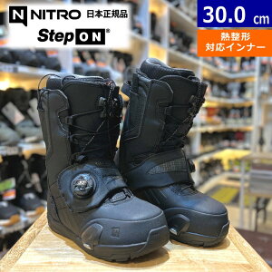 25-26 NITRO PROFILE STEP ON TLS �J���[:Black 30cm �i�C�g�� �v���t�@�C�� �X�e�b�v�I�� �����Y �X�m�[�{�[�h�u�[�c �X�s�[�h���[�X �M���^�Ή� ���{���K�i