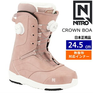 y\񏤕iz 25-26 CROWN BOA J[:Rose 24.5cm iCg NE fB[X Xm[{[hu[c _u{A _C {Ki