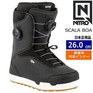 y\񏤕iz 25-26 SCALA BOA J[:Black 26cm iCg XJ fB[X Xm[{[hu[c _u{A _C {Ki