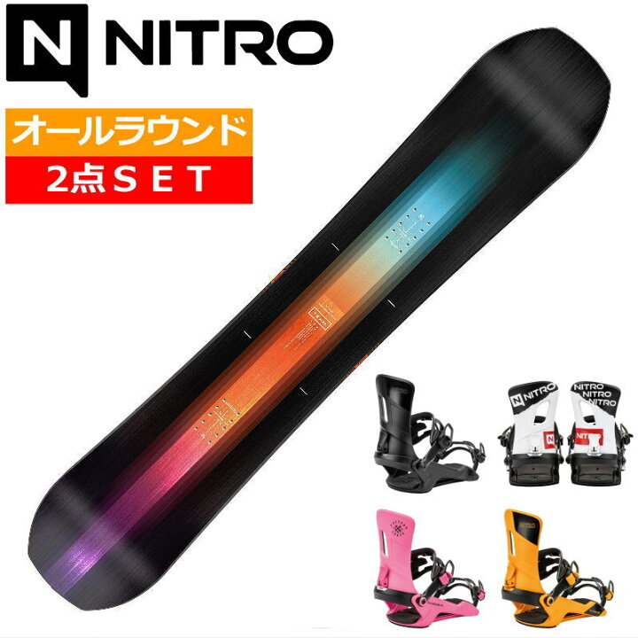 楽天市場】24-25 NITRO TEAM+RAMBLER ナイトロ メンズ スノーボード2点 