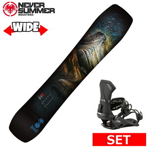 25-26 NEVER SUMMER MEN'S NOKHU+NITRO TEAM L �����Y �X�m�[�{�[�h2�_�Z�b�g ���C�h�{�[�h�^���� ���{���K�i ���b�N�X+�_�����O+��t�T�[�r�X ���̂܂܎g����