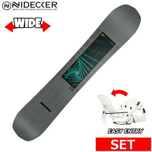 24-25 NIDECKER MERC+NIDECKER FENIX L �����Y �X�m�[�{�[�h2�_�Z�b�g ���C�h�{�[�h�^���� ���{���K�i ���b�N�X+�_�����O+��t�T�[�r�X ���̂܂܎g����
