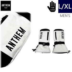 ��25-26 L/XL�T�C�Y]26 ANTHEM POCKET MITT �J���[:OFF WHITE �����Y L/XL�T�C�Y �A���Z�� �|�P�b�g �X�L�[ �X�m�[�{�[�h �����Y �����ܖ{�w ��� �h�� �h�����{���K�i