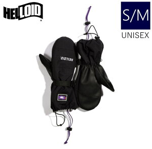 23-24 HELLOID ZIP MITTEN GLOVE J[:BLACK S/MTCY wCh Wbv~g XL[ Xm[{[h Y  h h{Ki