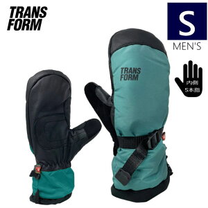 【即納】 ○22-23 TRANSFORM THE TEAM MITTEN カラー:BAY BERYSサイズ トランスフォーム ミトン グローブ スキー スノーボード メンズ 内側五本指 手袋 防寒 防水 型落ち 日本正規品