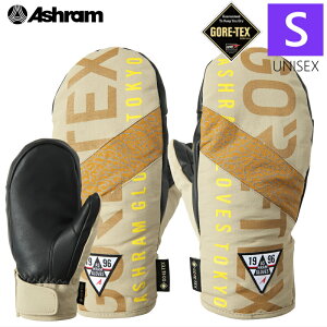 ��25-26 S�T�C�Y 26 Ashram PROFILE LOGO MITT �J���[:BEIGE ���j�Z�b�N�X S�T�C�Y �A�V������ �v���t�@�C�����S �X�L�[ �X�m�[�{�[�h ���f�B�[�X�@GORE-TEX �S�A�e�b�N�X �����ܖ{�w ��� �h�� �h�����{��