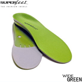 ■Super Feet/WideGreen 驚異のインソール スーパーフィート リハビリ、アウトドア、スキー、ランニングなどの各種スポーツから通勤用のインソールまで、幅広い用途で使用可能 プレミアムインソール 中敷き 靴のお悩み改善！ ワイド幅広タイプ 野球 バスケ テニス