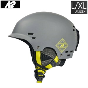 ○[L-XLサイズ]23 K2 THRIVE MID GREY ヘルメット 頭部 保護 プロテクター メンズ スノーボード スキー 自転車