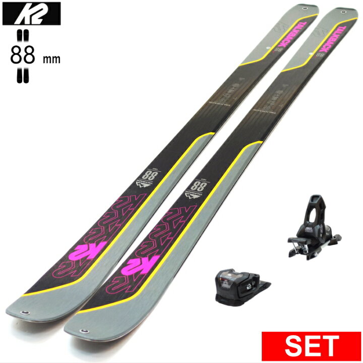楽天市場】[センター幅88mm 160cm]K2 TALKBACK 88+ATTACK 11LYT 