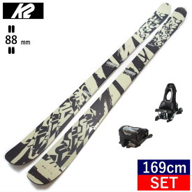 ケーツー K2 SIGHT+ATTACK 11 GW スキー＋ビンディングセット サイト ツインチップスキー フリースキー フリースタイルスキー 日本正規品 23-24 [169cm/88mm幅]