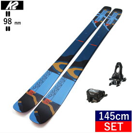 ケーツー K2 MINDBENDER TEAM+ATTACK 11 GW スキー＋ビンディングセット マインドベンダー オールラウンド カービング 日本正規品 23-24 [145cm/98mm幅]