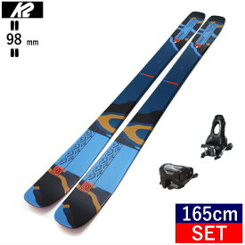 ケーツー K2 MINDBENDER TEAM+ATTACK 11 GW スキー＋ビンディングセット マインドベンダー オールラウンド カービング 日本正規品 23-24 [165cm/98mm幅]