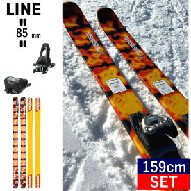 【早期予約商品】K2 Ski OMEN 85+ATTACK 11 GW[159cm/センター幅85mm幅] ケーツー オーメン 25モデル スキー板ビンディングセット ツインチップスキー フリースキー フリースタイルスキー