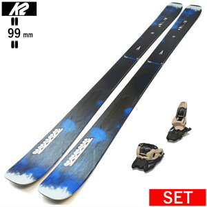 [�Z���^�[��99mm 178cm]K2 MINDBENDER 99TI+SQUIRE 11 �P�[�c�[ �^���������f���X�L�[�Z�b�g �Z�~�t�@�b�g�X�L�[ �t���[�X�L�[