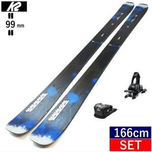 K2 MINDBENDER 99TI+ATTACK 11LYT[166cm/Z^[99mm] P[c[ }Chx_[ 25f XL[rfBOZbg Z~t@bgXL[ t[XL[