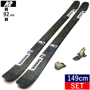 K2 RECKONER 92+ATTACK 11LYT[149cm/Z^[92mm] P[c[ Ri[ 25f XL[rfBOZbg cC`bvXL[ t[XL[ t[X^CXL[