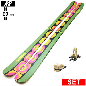 K2 OMEN 90+ATTACK 11LYT ケーツー 25モデル スキー板セット ツインチップスキー フリースキー フリースタイルスキー