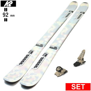 K2 RECKONER 92 W+GRIFFON 13 ケーツー 25モデル スキー板セット ツインチップスキー フリースキー フリースタイルスキー