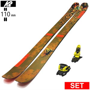 [�Z���^�[��110mm 170cm|177cm]K2 RECKONER 110+SQUIRE 11 �P�[�c�[ �^���������f���X�L�[�Z�b�g �I�[���}�E���e�� �p�E�_�[