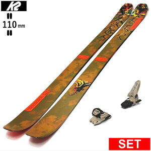 K2 RECKONER 110+GRIFFON 13 ケーツー 25モデル スキー板セット オールマウンテン パウダー